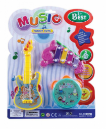 KIT MUSICAL 3 PCS - Distribuidora 12 de Outubro