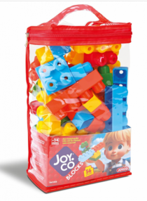 BLOCOS 56PCS JOY.CO - Distribuidora 12 de Outubro