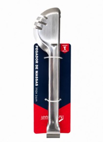 PEGADOR DE MASSA INOX 24CM - Distribuidora 12 de Outubro