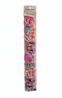 ACESSORIO DE CABELO CARTELA C/ 10 PCS - Distribuidora 12 de Outubro