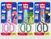 TESOURA ESC TRIS ZOO 13CM CART 1UN - Distribuidora 12 de Outubro