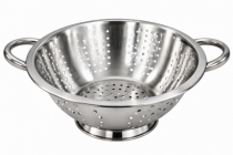 ESCORREDOR DE MACARRAO 24CM INOX - Distribuidora 12 de Outubro