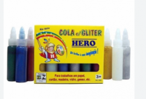 HEROBRILHO 25G SORTIDO EM 6 CORES - Distribuidora 12 de Outubro