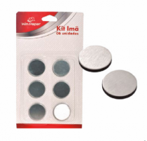 IMA REDONDO INOX 2,5CM 6 PCS - Distribuidora 12 de Outubro