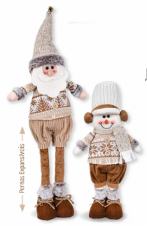BONECO BEZOVA EXPANSIVEL SORT POL 48CM - Distribuidora 12 de Outubro
