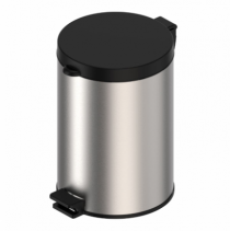 LIXEIRA INOX C/ PEDAL 12L - Distribuidora 12 de Outubro