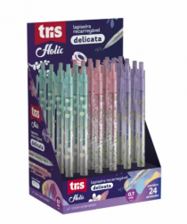 LAPISEIRA TRIS DELICATA 0.7MM DP 24UN - Distribuidora 12 de Outubro