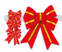 LACO XMAS ALTIN BICOLOR PT 3PCS 9 X 10,5CM - Distribuidora 12 de Outubro