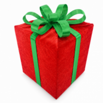 PRESENTE GLAMOUR ROUGE ISO POL 1PC 8 X 8CM - Distribuidora 12 de Outubro