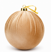 BOLA STOLF PREMIUM CHAMPAGNE ISO 1PC 8CM - Distribuidora 12 de Outubro