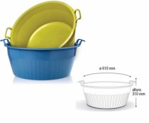 BACIA 80 LTS COLETA SELETIVA - Distribuidora 12 de Outubro