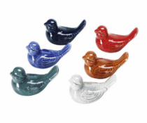 ENFEITE DECORACAO DE PORCELANA PASSARINHO - Distribuidora 12 de Outubro