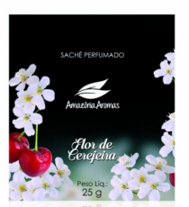 SACHE PERFUMADO FLOR DE CEREJEIRA 25G - Distribuidora 12 de Outubro