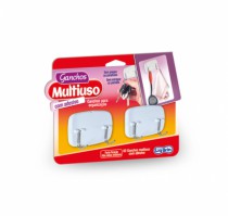 GANCHOS MULTIUSO MED C/ 2 UN - Distribuidora 12 de Outubro