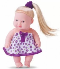 BONECA LITTLE BEE COM CABELO NA CAIXA 20CM - Distribuidora 12 de Outubro