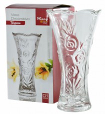 VASO DECORATIVO TURQUESA - Distribuidora 12 de Outubro