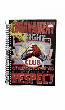 CADERNO UNIV 10 M CD 200 FLS K BOM MASC SD - Distribuidora 12 de Outubro