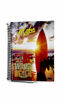 CADERNO UNIV 10 M CD 200 FLS K BOM MASC SD - Distribuidora 12 de Outubro