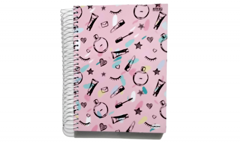 Caderno Univ 20m Cd 400 Fls Kbom Ligth Fem Sd Distribuidora 12 De Outubro 8778