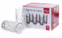 CJ COPOS TRANSP VD 6 PC - Distribuidora 12 de Outubro