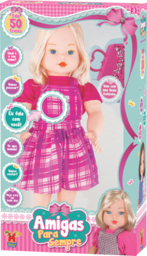 AMIGAS PARA SEMPRE - DEDA 59CM - Distribuidora 12 de Outubro
