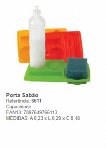 PORTA SABÃO - Distribuidora 12 de Outubro