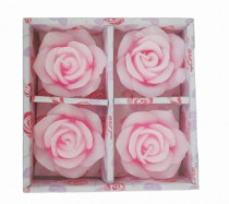 CAIXA 4 VELAS FLORES FL - Distribuidora 12 de Outubro