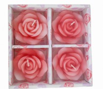 CAIXA 4 VELAS FLORES FL - Distribuidora 12 de Outubro