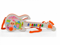 GUITARRA MUSICAL DE PLASTICO MD A PILHA - Distribuidora 12 de Outubro