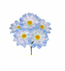 BUQUE DALIA AZUL COM 5 30CM - Distribuidora 12 de Outubro