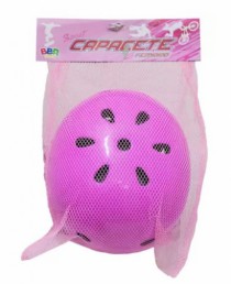 CAPACETE INFANTIL FEMININO 53CM ROSA - Distribuidora 12 de Outubro