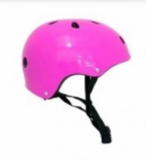 CAPACETE INFANTIL FEMININO 53CM ROSA - Distribuidora 12 de Outubro