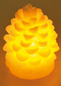 VELA PARAFINA MOD PINHA - Distribuidora 12 de Outubro