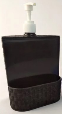 DISPENSER RATTAN DELTA PRETO - Distribuidora 12 de Outubro
