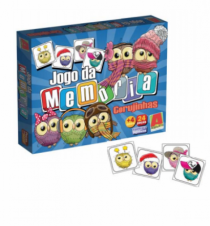 JOGO MEMORIA MADEIRA - CORUJINHA - Distribuidora 12 de Outubro