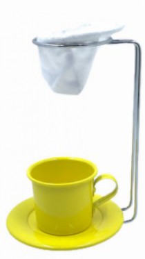 KIT CAFE COM CANECA 01 AMARELO - Distribuidora 12 de Outubro