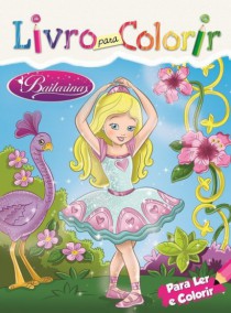 LIVRO PARA COLORIR: BAILARINA - Distribuidora 12 de Outubro