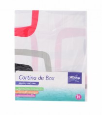 CORTINA BOX 180X180CM P - Distribuidora 12 de Outubro