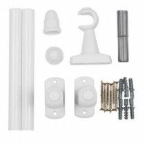 VARAO SIMPLES GROSSO BRANCO 1,50MT 28MM - Distribuidora 12 de Outubro