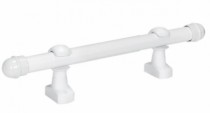 VARAO SIMPLES GROSSO BRANCO 2,00MT 28MM - Distribuidora 12 de Outubro