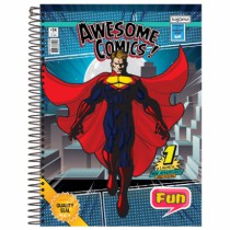 CADERNO UNIVERSITARIO CD 1 MATERIA 96 FOLHAS - Distribuidora 12 de Outubro