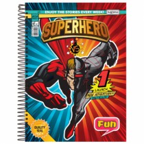 CADERNO UNIVERSITARIO CD 1 MATERIA 96 FOLHAS - Distribuidora 12 de Outubro