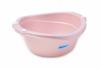 BACIA BABY CAPAC. 14L - ROSA PEROLADO C/ APLI - Distribuidora 12 de Outubro