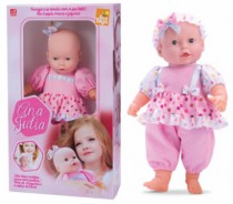 BONECA ANA JULIA COM LACO NA CAIXA 60CM - Distribuidora 12 de Outubro