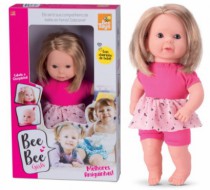 BONECA BEE BEE GIRLS CABELO CAIXA 25X10X42CM - Distribuidora 12 de Outubro