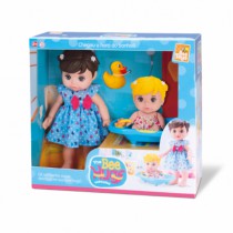 BONECA BEE HUGS BANHO - Distribuidora 12 de Outubro