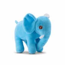 Elefante de PELUCIA Azul - Distribuidora 12 de Outubro