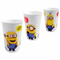 COPO MINIONS 320ML - Distribuidora 12 de Outubro