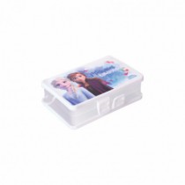 PORTA MASCARA DUPLO FROZEN 13,8X8,4X3,8CM - Distribuidora 12 de Outubro