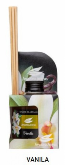 DIFUSOR AMAZONIA AROMAS 270ML VANILA - Distribuidora 12 de Outubro